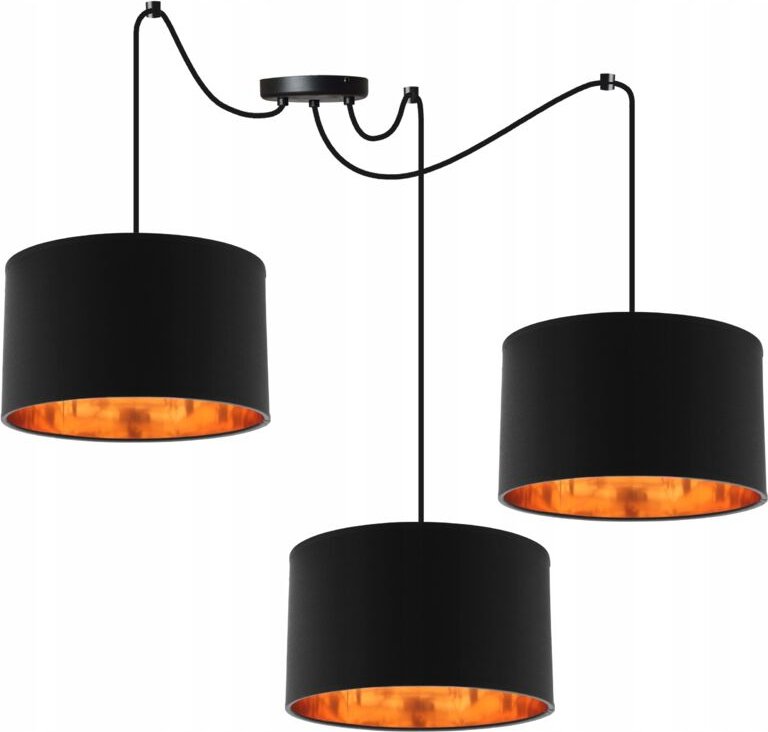 Spider Hängelampe Kronleuchter Golden Center Led