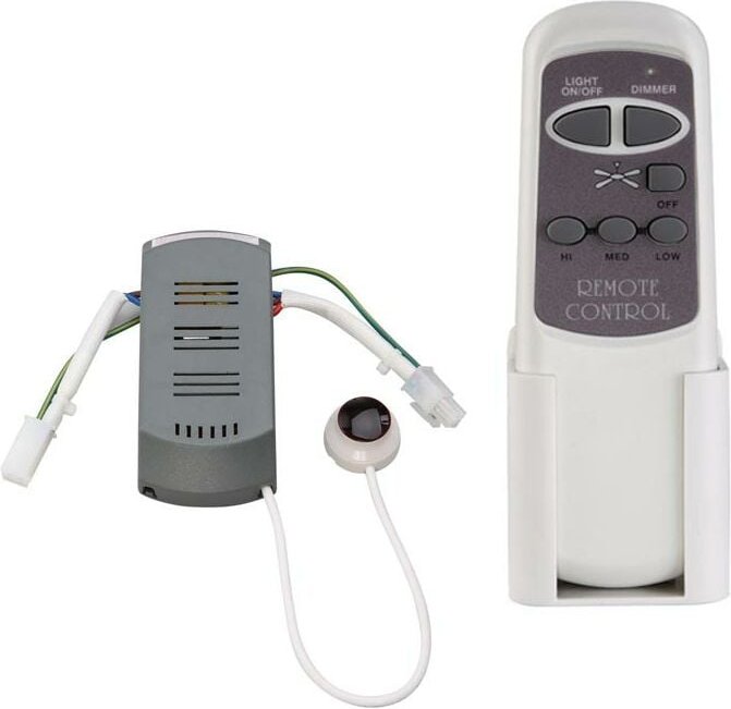 Fernbedienung Ventilator 3-Stufen Deckenventilator Lichtschalter Kunststoff Geschwindigkeit dimmbar