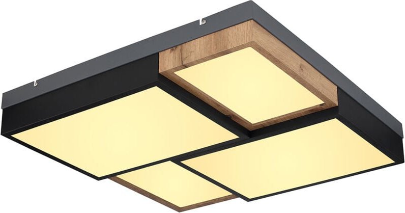 Globo - deckenleuchte - Gundi - weiß - metall - led - 67286-50