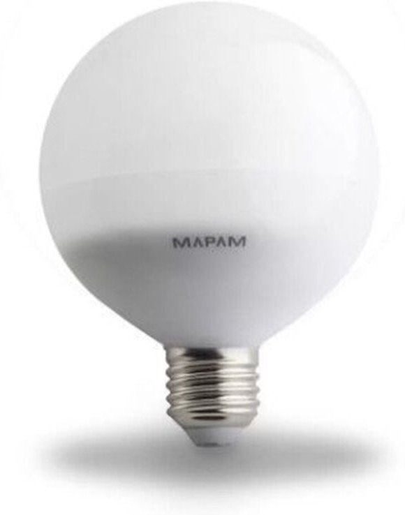 Trade Shop Traesio - Trade Shop - leuchtenled E27 globo G120 20W attack big sphere naturlight fall 4500K 00470 -