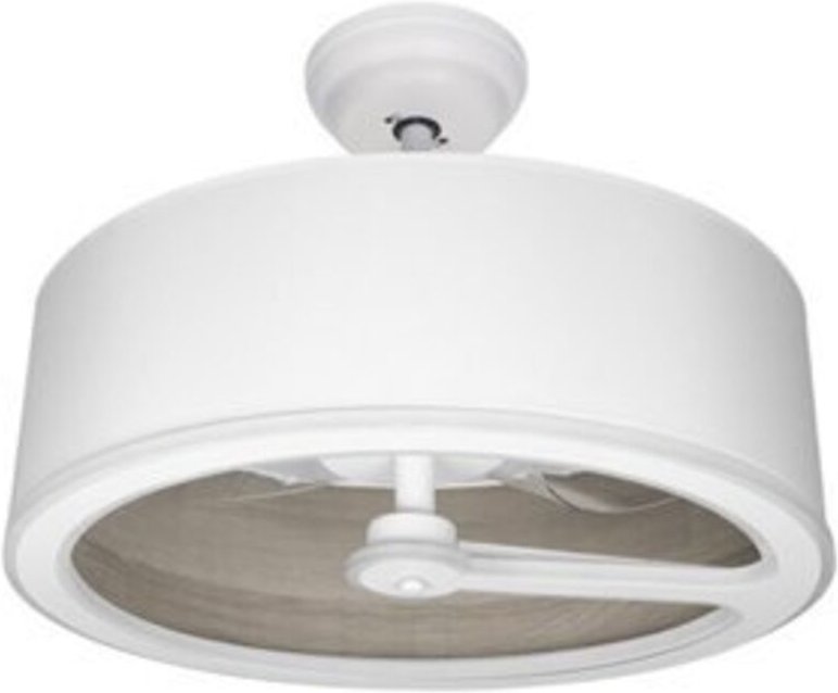 Ventilator Dc Tatiana 110w Weiß/Mad.Grau 3 Flügel 62d 3000-4000-6000k 9350lm Fernbedienung,Speicher,Timer - Fabrilamp