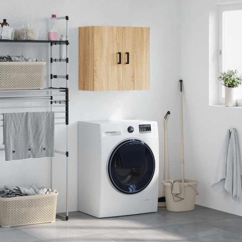 Wandschrank Sonoma-Eiche 60x31x60 cm Holzwerkstoff Vidaxl