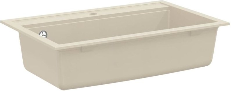 Waschbecken Beige 795 x 505 mm Granit vidaXL