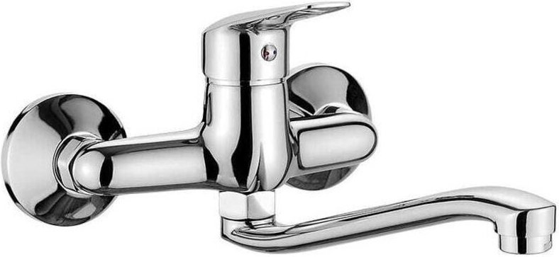 Daisy Chrom-Wand-Küchenarmatur