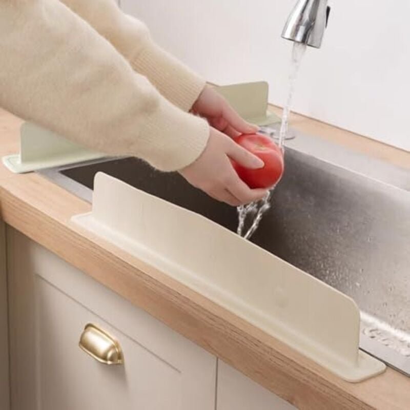 Stück Abflussschutz für Küchenspüle, 19 x 2 x 3 Zoll, weicher Silikon-Abflussschutz