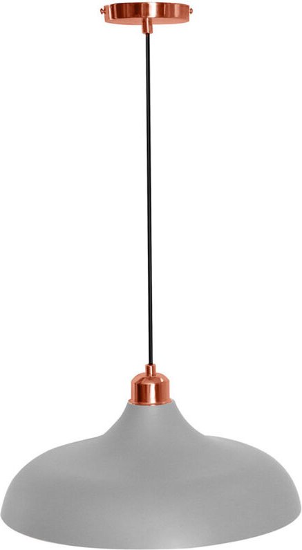 Design-Deckenlampe - Metall-Pendelleuchte - Enar Grau