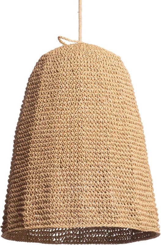 Pendelleuchte Bast Behati Iluzzia Natürlich - Textil
