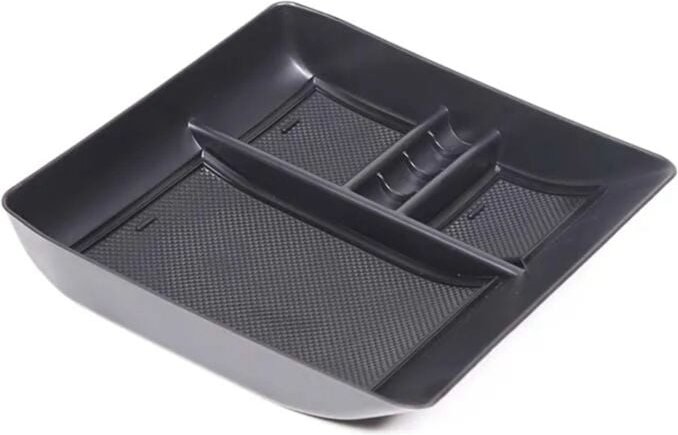 Tlily - Für Mach-E 2021-2023 Zentrale Steuerung Unteren Lagerung Box Organizer Fach Zubehör