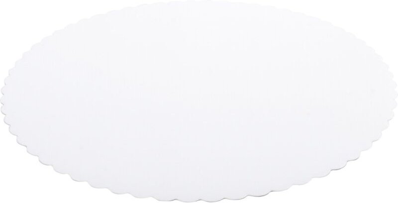 Zenker Tortenunterlage Fair Ø 28 cm 6 Stück aus lebensmittelechtem Papier in edlem Weiß