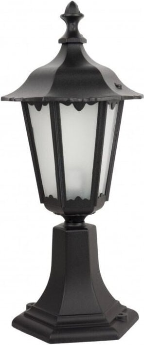 Garten-Stehleuchte 45x21 cm 1xE27 schwarz IP43 SU-MA Retro K 4011/1/M