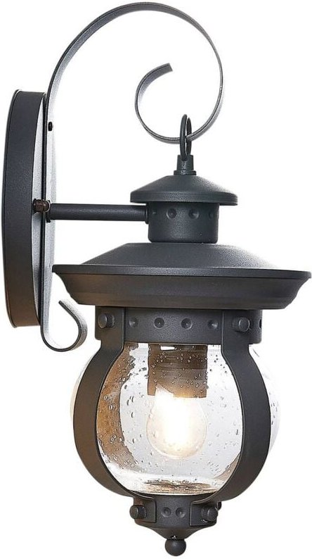 Wandleuchte außen 'Farley' aus Metall von Lindby