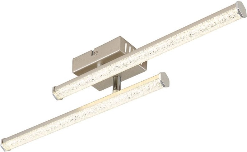 Deckenlampe Deckenleuchte Wohnzimmerlampe beweglich Kristalllampe LED L 50 cm