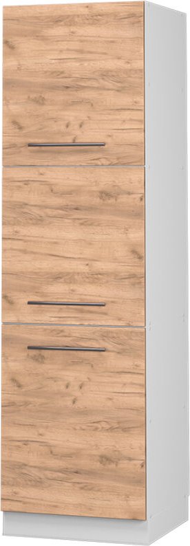 Vicco - Herdumbauschrank Fame-Line, Goldkraft Eiche, 60 cm