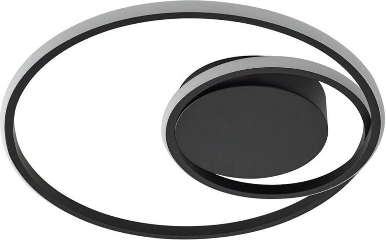 Lindby Led Deckenleuchte Lampe Kyron Schwarz Aluminium Dimmbar ø45 Cm Leuchte B-Ware