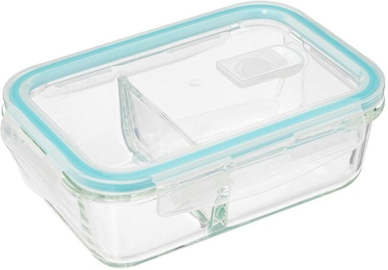 5five Simply Smart - Lunch-Box aus Glas, 2 Fächer, 700 ml - 5five Simple Smart