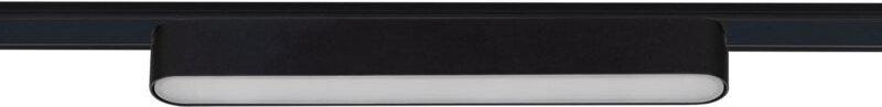 Efectoled - LED-Linealstrahler fürMagnetschiene 25mm SuperSlim 12W 48V Schwarz 222mm 4000K Neutralweiß