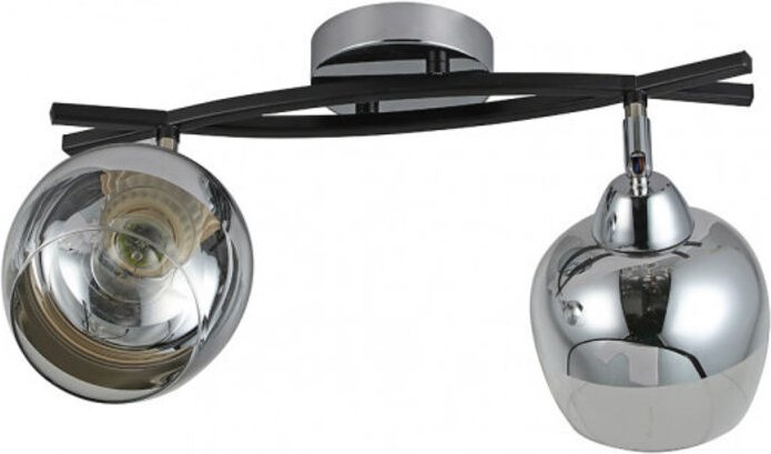 Thumbnail - Fabrilamp - akunadecor Decke De 2 verstellbare Strahler Modell Denali Chrom