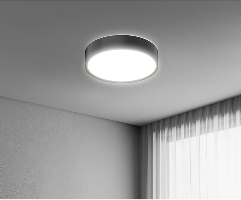 Led-deckenleuchte Century blanca luxe schwarz 24w licht wählbar 3000k/4000k/6500k - bcl-2440ne