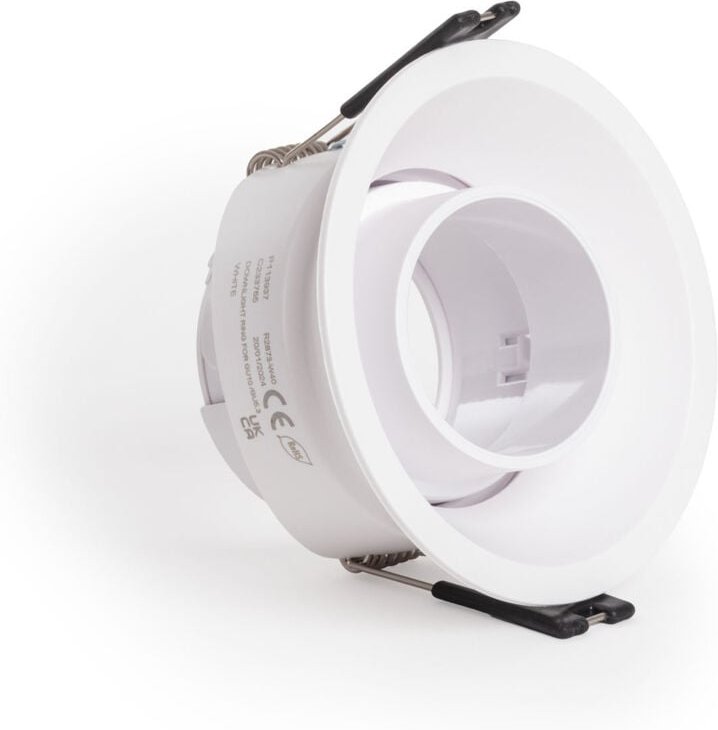 Efectoled - Downlight-Ring Konisch Schwenkbar mit niedrigem ugr für LED-Glühbirnen GU10 / GU5.3 Schnitt Ø85 mm Suefix We...