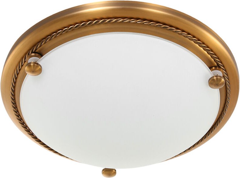 Steinhauer - deckenleuchte - Ceiling and wall - bronze - glas