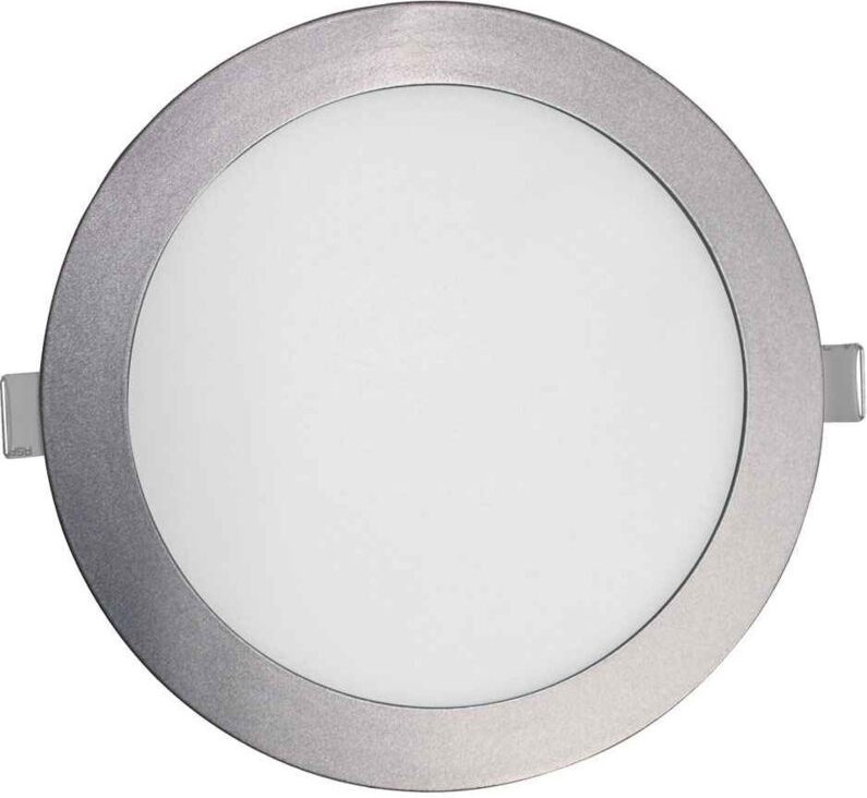 Rundes, ultraflaches LED-Einbaudownlight 26W 2400lm Ø21cm 4000K Aluminium 7hSevenOn