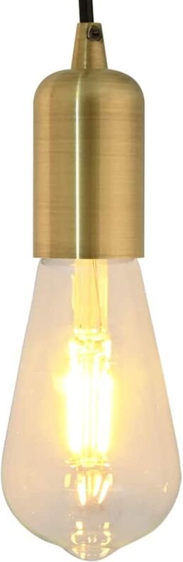 Lampenfassungen 2 Stk. Bronze E27 Vidaxl