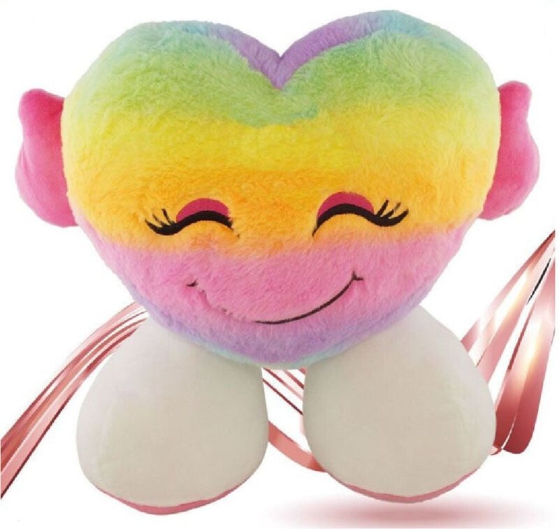 Trade Shop Traesio - Trade Shop - peluche forma mit multicolor 30CM regal san valentino pupazze 93062 -