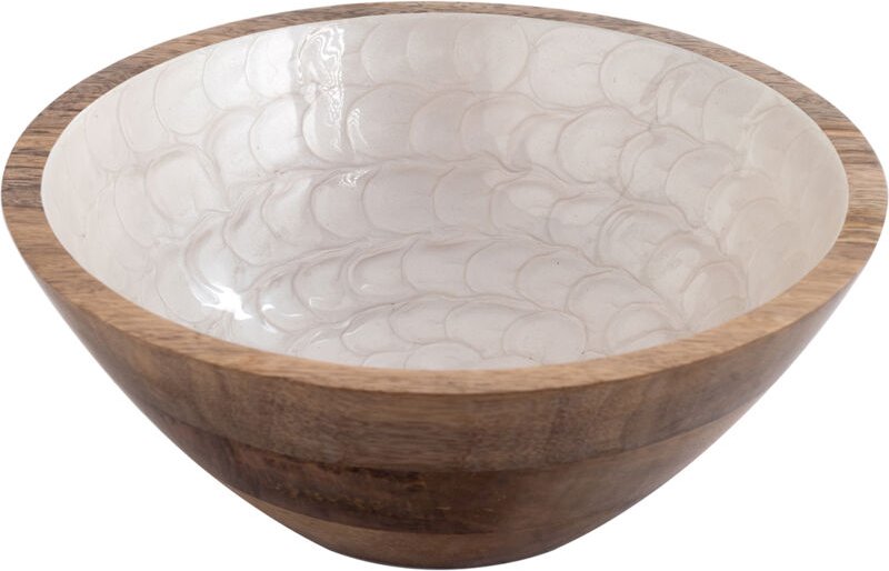 Signes Grimalt Mittlere Schüsselboxen und Tabletts Ovale Silberschale – 10 x 25 x 25 cm