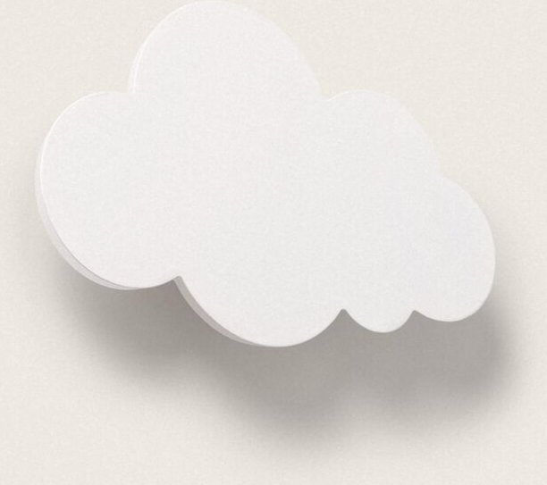 Efectoled - LED-Wandleuchte für Kinder 8W Cloudy Weiß