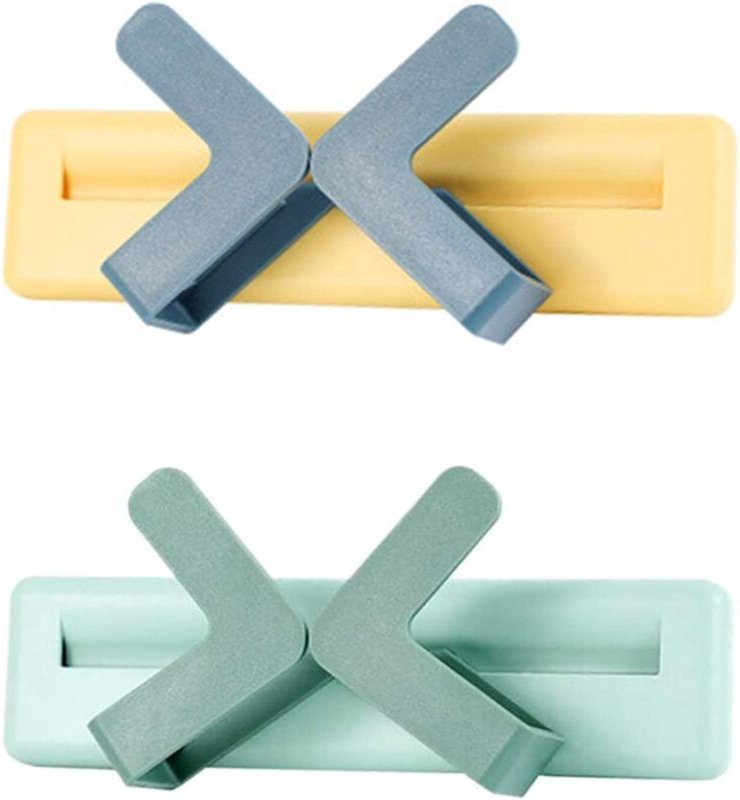 2 Stk. Topfaufbewahrung, Topfhalter, hängender Deckelhalter für Kochgeschirr und Bratpfanne Handlicher Wanddeckelhalter,...