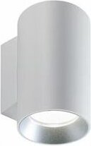 Wandlampe aus Aluminiumdruckguss mit transparenten Glasdiffusoren - 20W - 2620 Lumen - Energieeffizienzklasse e - Warmwe...