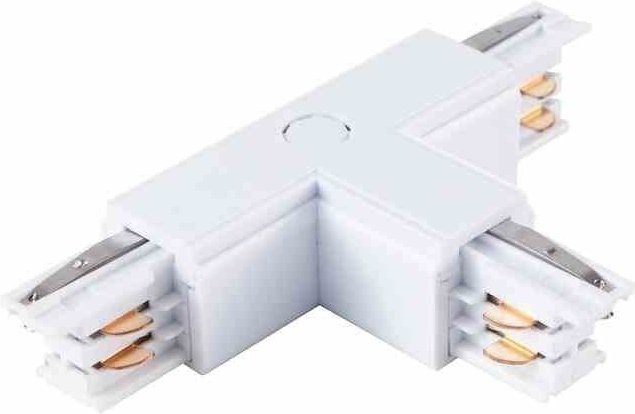 Schienenleuchte Lampenverbinder Weiß 3-Phasen Typ: T UL