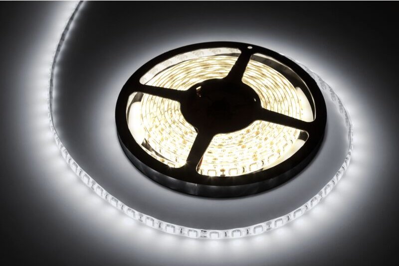 5 m LED-Streifen, kaltweiß, 5050SMD, 12 V, 5,6 W, Rebel-Diodenkette