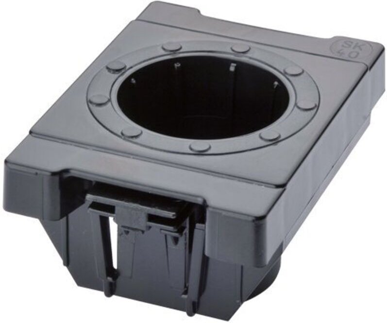 Bedrunka+hirth - CNC-Kunststoffeinsatz sk 40 / iso 40 , Typ E2 Maße in mm (BxTxH): 74 x 103 x 17