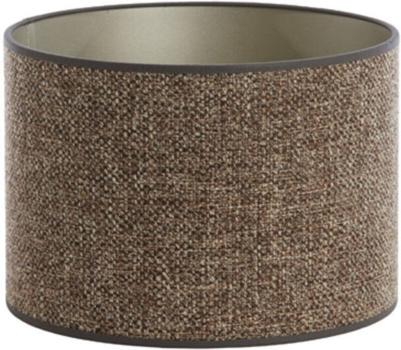 Lampenschirm - Saverna - braun - textil - ø 30cm - Light&living