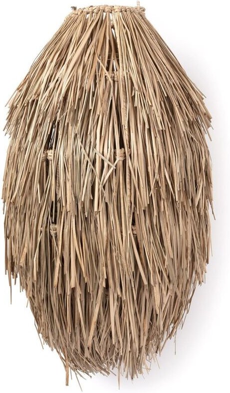 Lampenschirm für Hängeleuchte Naturfasern Ramé Natürlich