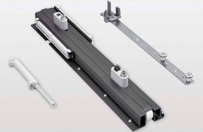 Peka - Einfachauszug Single Hochschrank Standard Softopen+Softclose anthrazit
