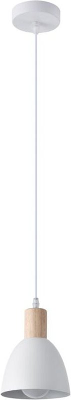 Cristalrecord - Lilian Weiße Deckenleuchte 1xE27