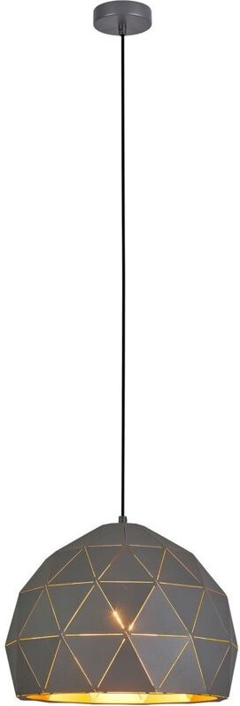 Harley - Moderner hängender hängender Graphit, Gold, Champagner 1 Licht, E27 - Italux
