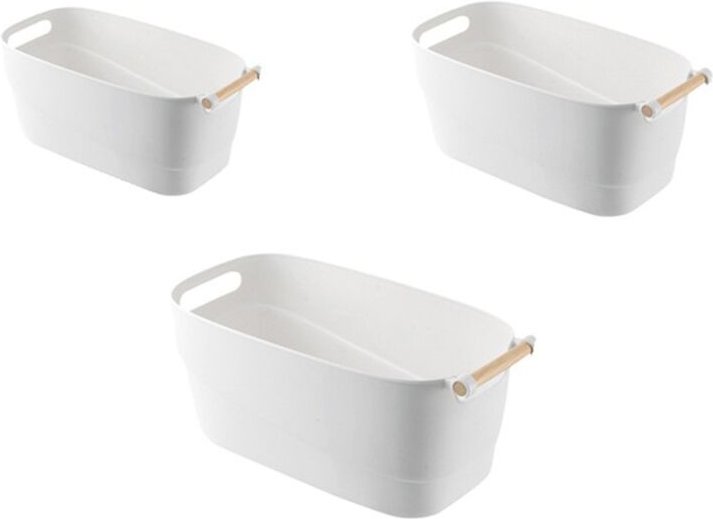 Tlily - Desktop Kleinigkeiten Lagerung Box Korb Küche Wohnzimmer Snack Spielzeug Anordnung