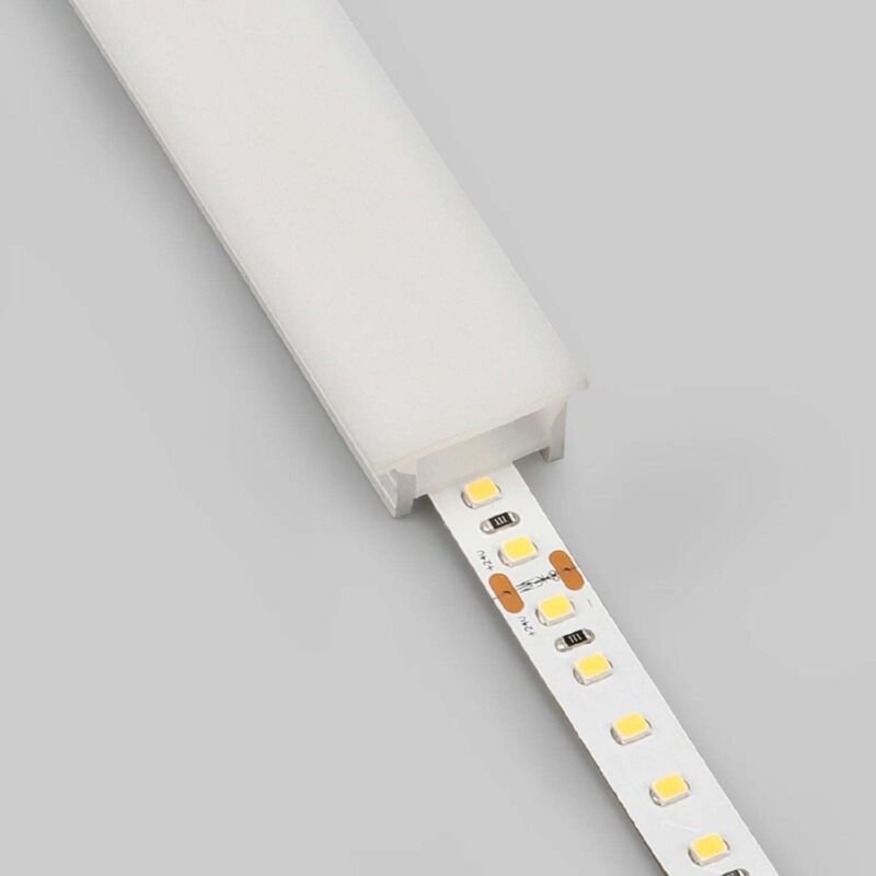 Efectoled - Profil Neon sflex 25x14 vertikale Kurve für led Streifen IP20 bis 15 mm 10 m