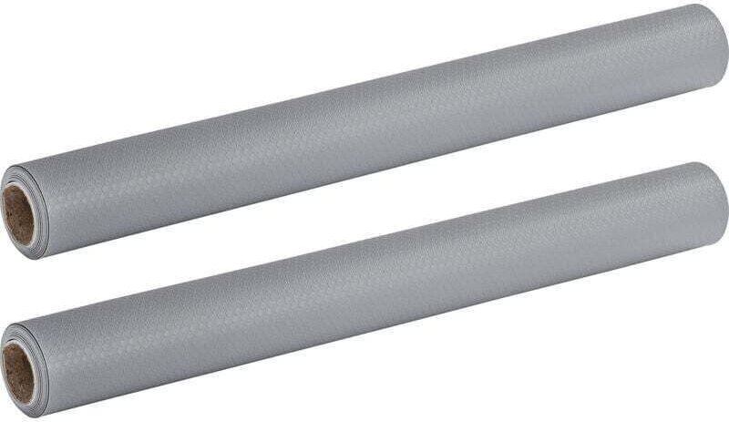 2-teilige graue Antirutschmatten, 150 x 50 cm, für die Küche EVA-Antirutschmatten (zuschneidbar) Antirutschmatten in Son...