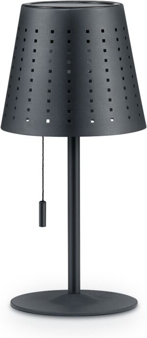 Stehlampe In- und Outdoor Tischlampe Akku Garten Terasse Aufladbar rgb Anthrazit, Tischleuchte 2 (Akku) - Paco Home