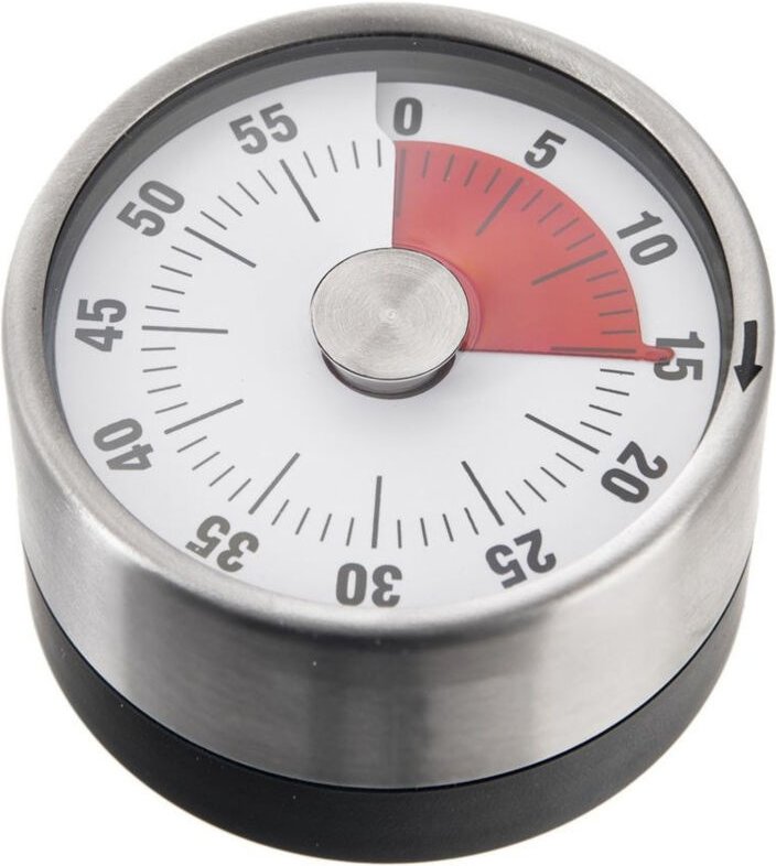 Küchentimer Analoger Handtimer Stoppuhr für Kochen Backen