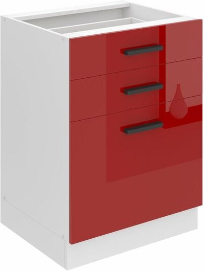 Unterschrank Küche, Küchenunterschrank 60 cm Breite. sdsz Küchenunterschrank ohne Arbeitsplatte. Küchenschrank mit Schub...