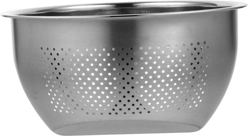 Stück Sieb, Edelstahl, multifunktionales Gemüsesieb für die Küchenspüle, Abflusskorb, ideal zum Abspülen von Obst, Salat...