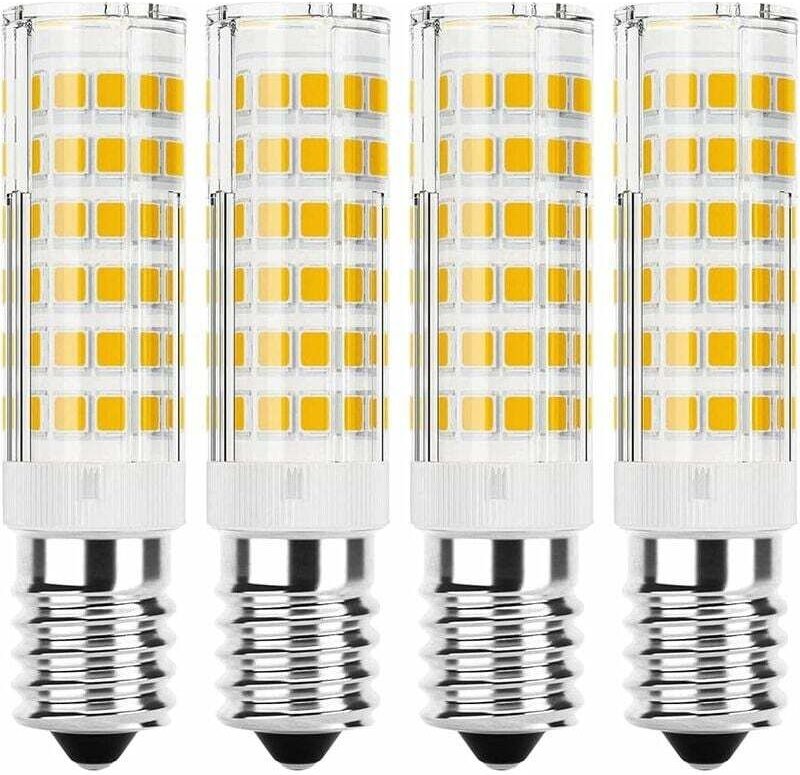 ZVD - 4er-Pack E14 7 w 6000 k Kaltweiß-LED-Lampen - entspricht Halogenlampen, nicht dimmbar, flimmerfrei, 360°-Licht