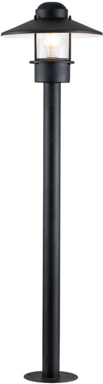 Elstead Klampenborg Außenpoller Schwarz, IP44