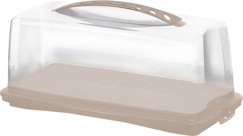 Rotho - Kuchenbehälter Fresh meadow rose Transportbox Container Kuchenbox