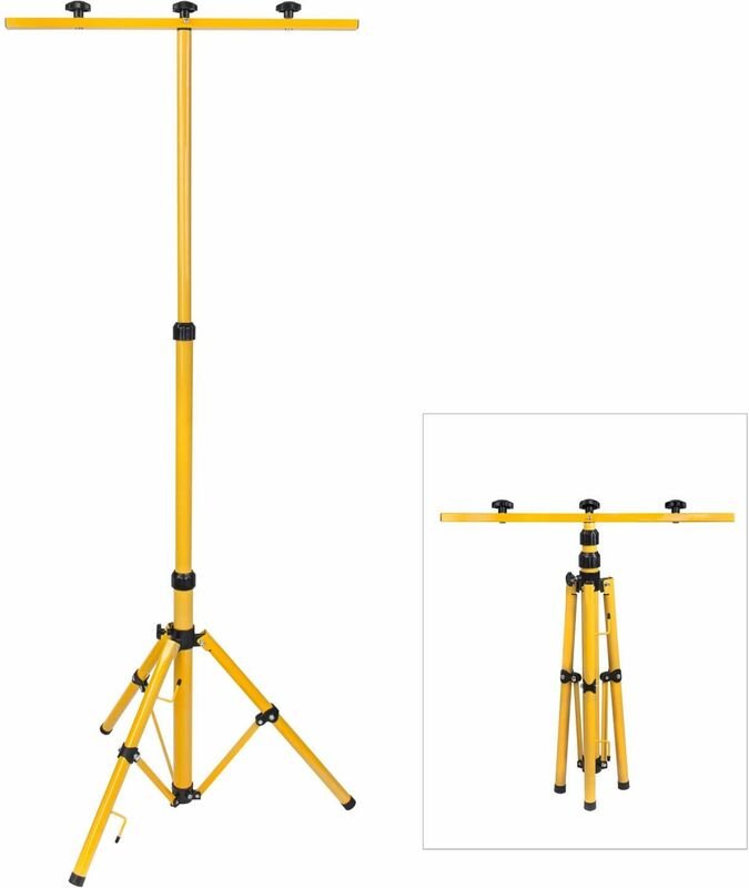 Dema - Stativ Halter für 2 Baustrahler led - Strahler Arbeitslampe Arbeitsleuchte Lampe
